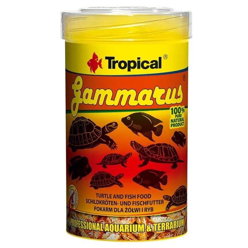 TROPICAL GAMMARUS HRANA PENTRU PESTI EXOTICI SI BROSCUTE TESTOASE 12GR/100ML