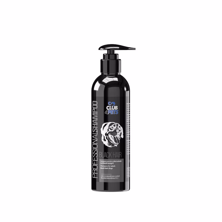 SAMPON CAINE CLUB4PETS BLACK HAIR 250ML
