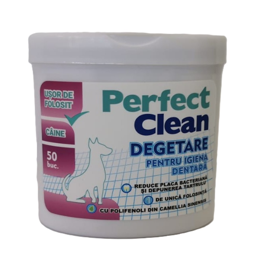DEGETARE PENTRU IGIENA DENTARA PERFECT CLEAN 50BUC