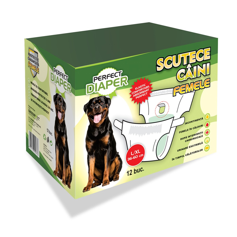 SCUTECE FEMELA L/XL PERFECT DIAPER 12BUC