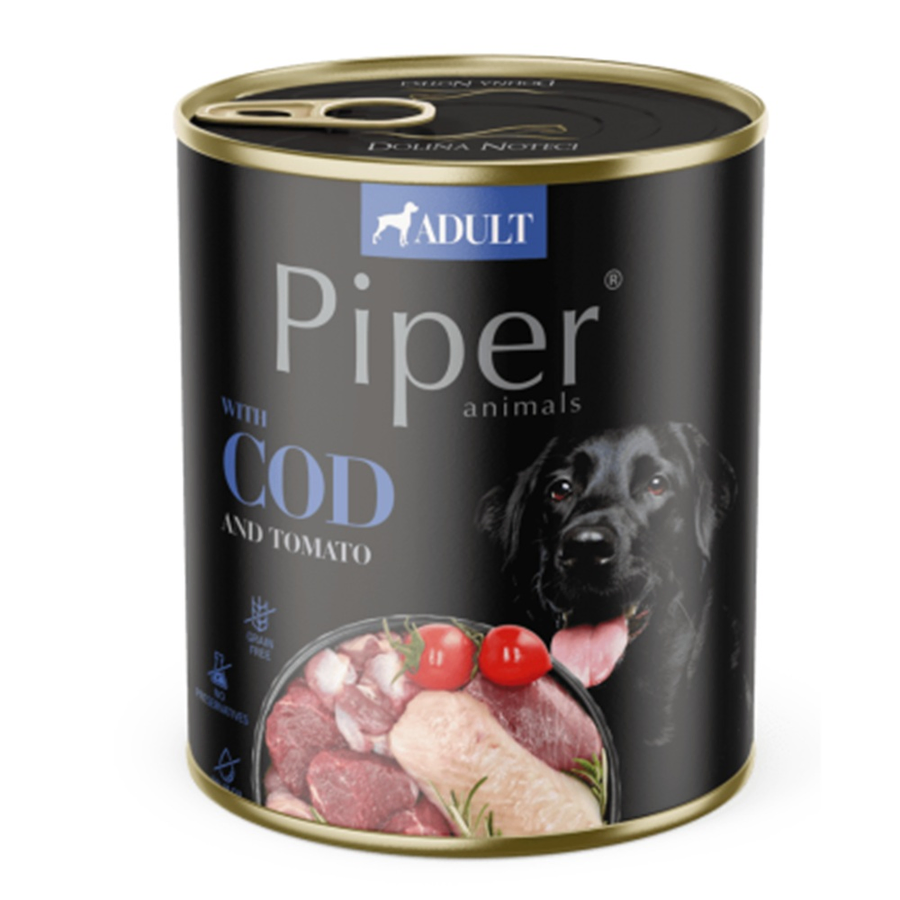 CONSERVA CAINE PIPER  COD SI TOMATE 400GR