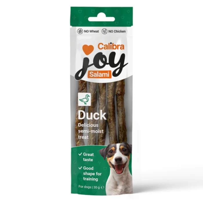 CALIBRA JOY DOG SALAMI DUCK 30G