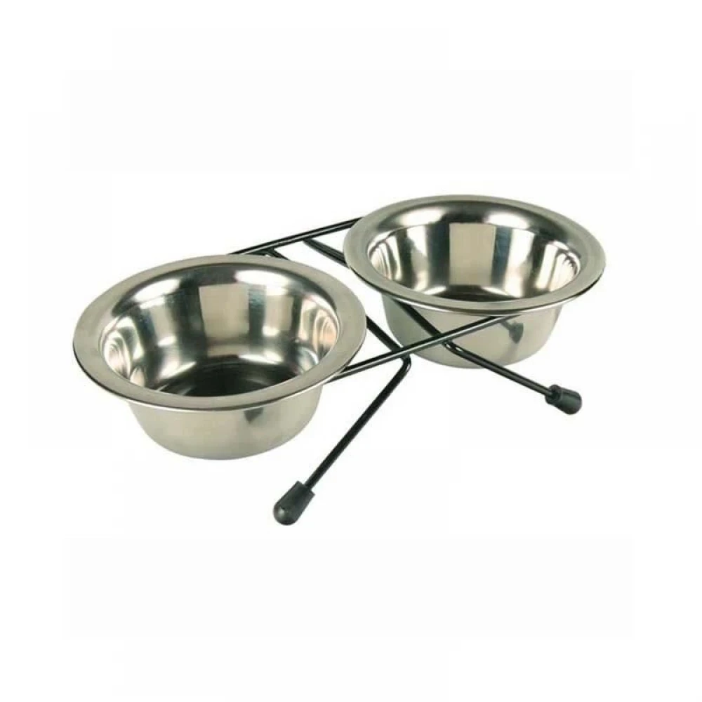 CASTRON INOX DUBLU CU SUPORT MOL 2x0.75L