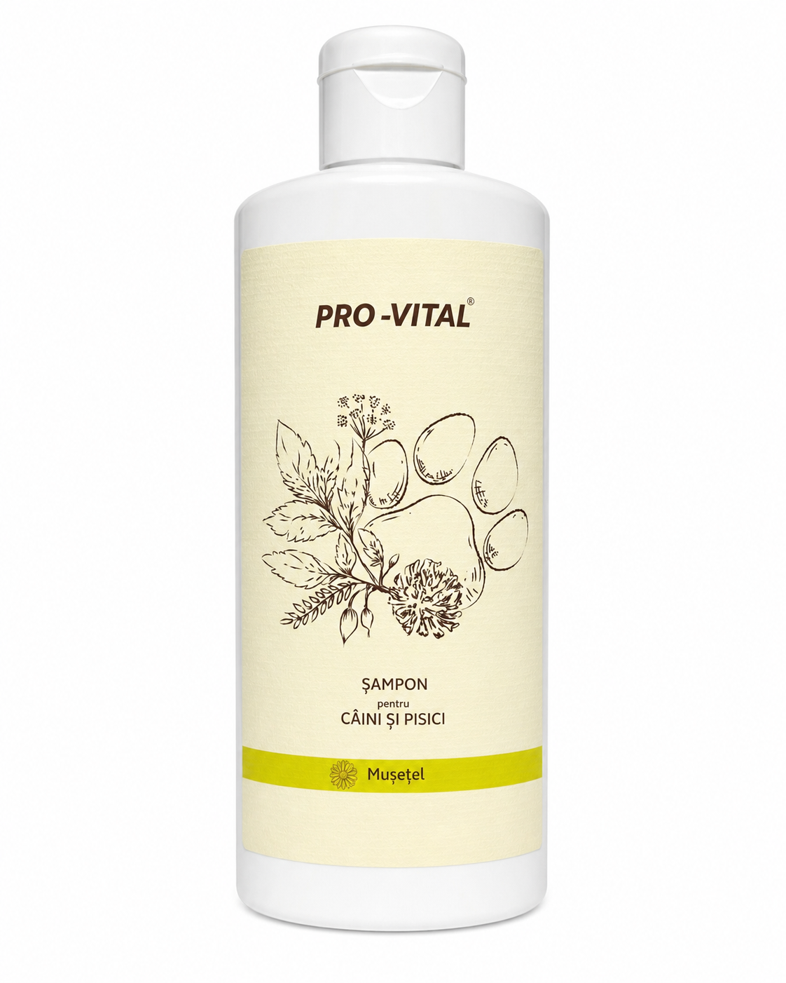 SAMPON CAINI SI PISICI PRO-VITAL MUSETEL 200ML