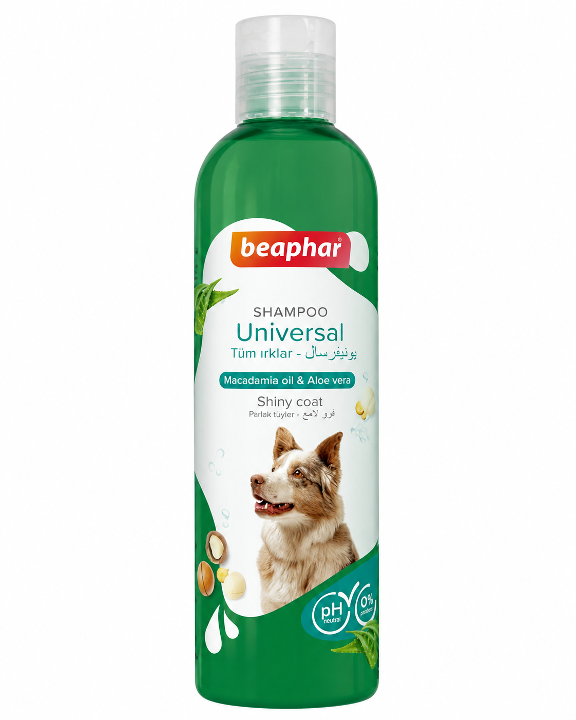 BEAPHAR SAMPON DOG UNIVERSAL MACADAMIA/ALOE 250ML