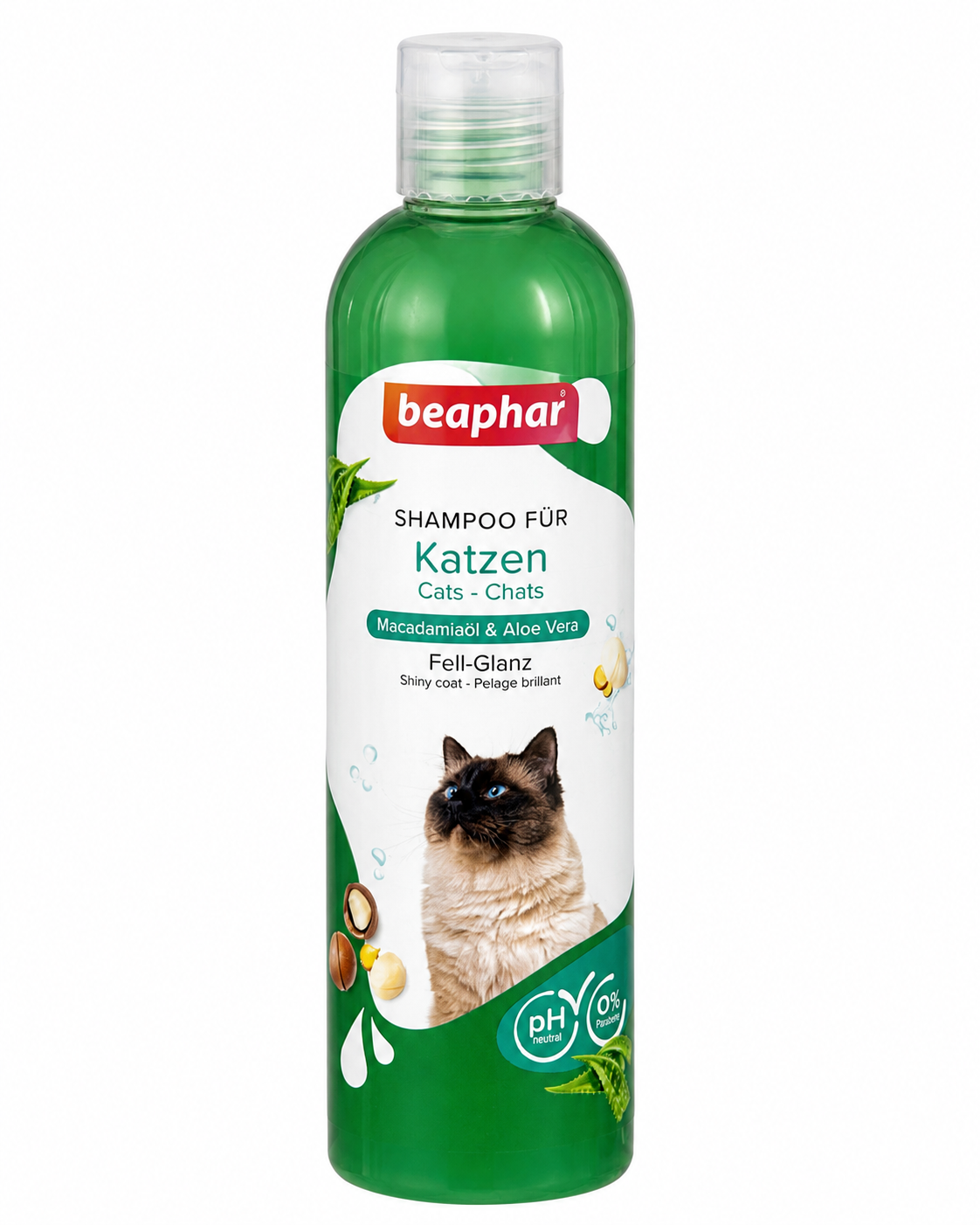 BEAPHAR SAMPON CAT MACADAMIA+ALOE 250ML