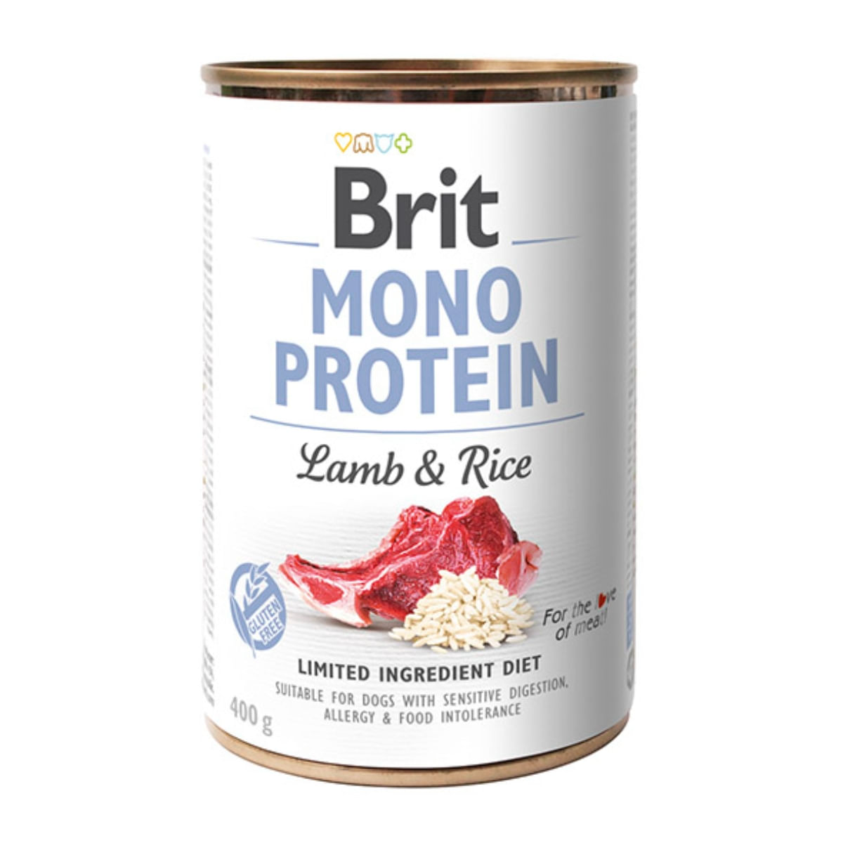 BRIT MONO PROTEIN LAMB & RICE 400 G