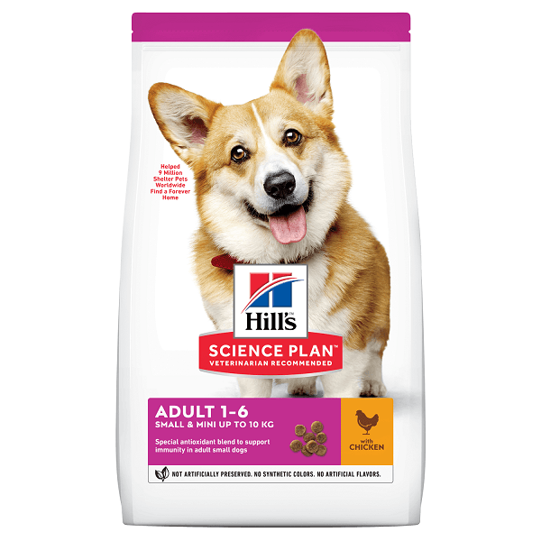 HRANA CAINE HILL'S ADULT SMALL AND MINI PUI 10 KG