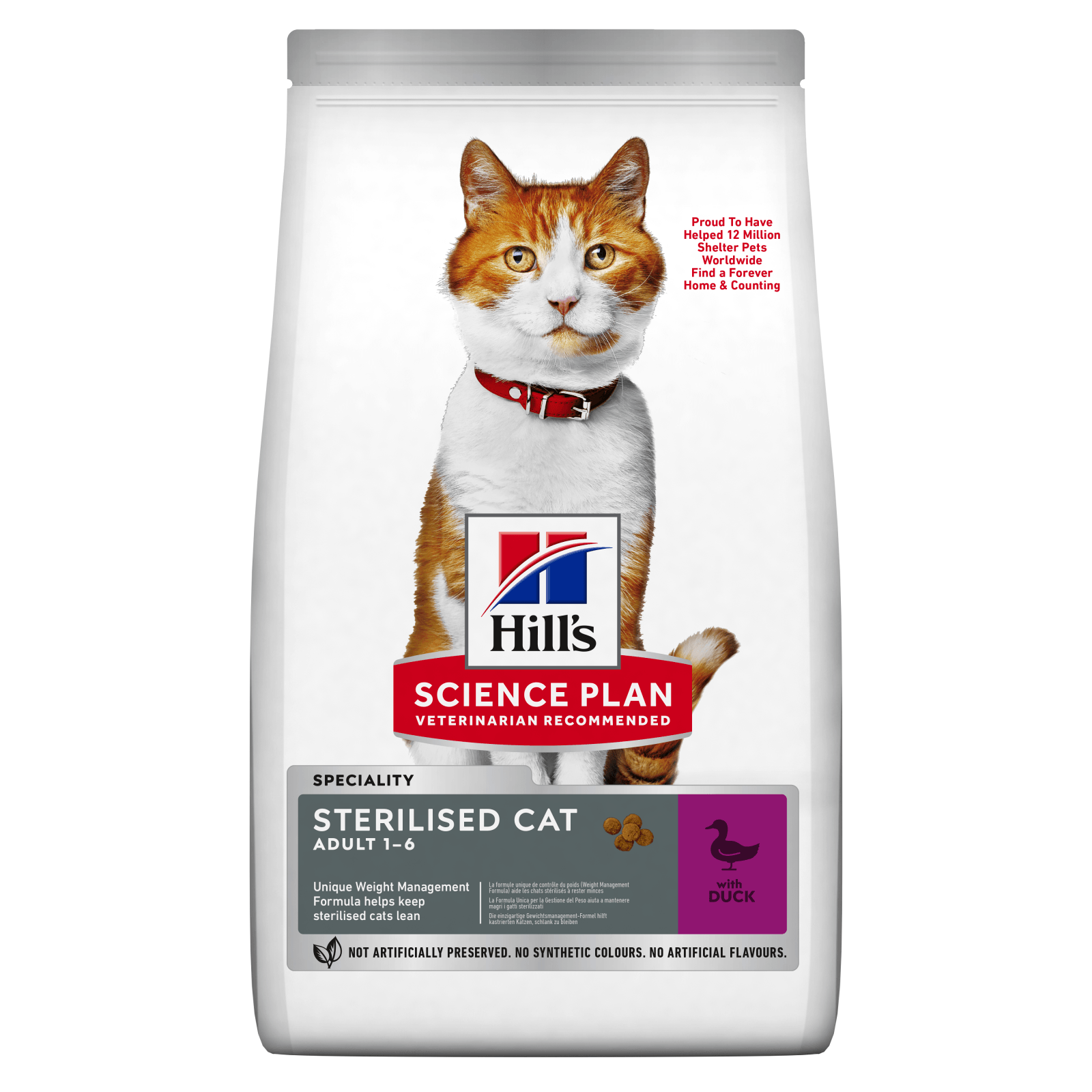 HRANA PISICA HILL'S ADULT STERILISED RATA 10 KG