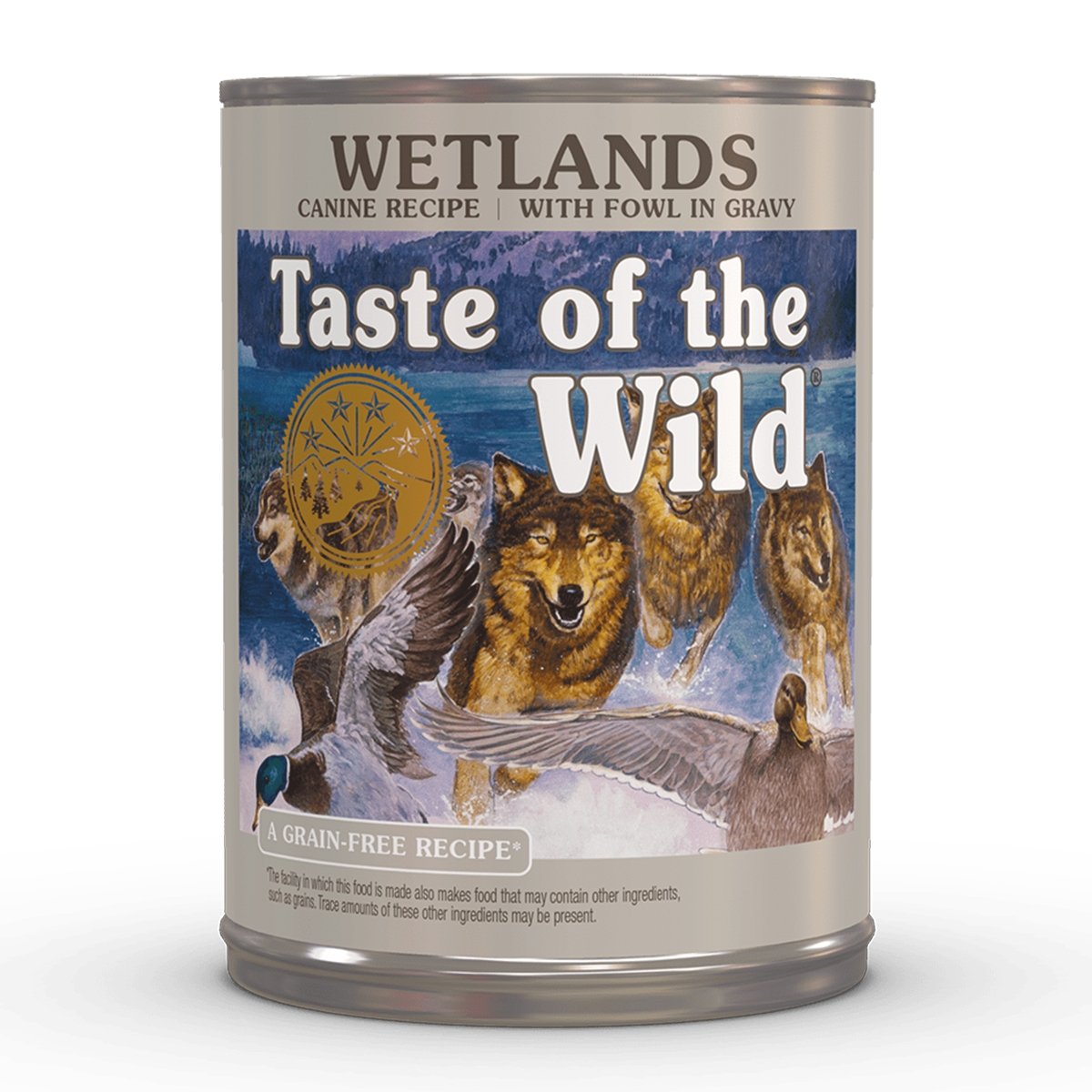 CONSERVA CAINE TASTE OF THE WILD WETLANDS RATA IN SOS 390GR