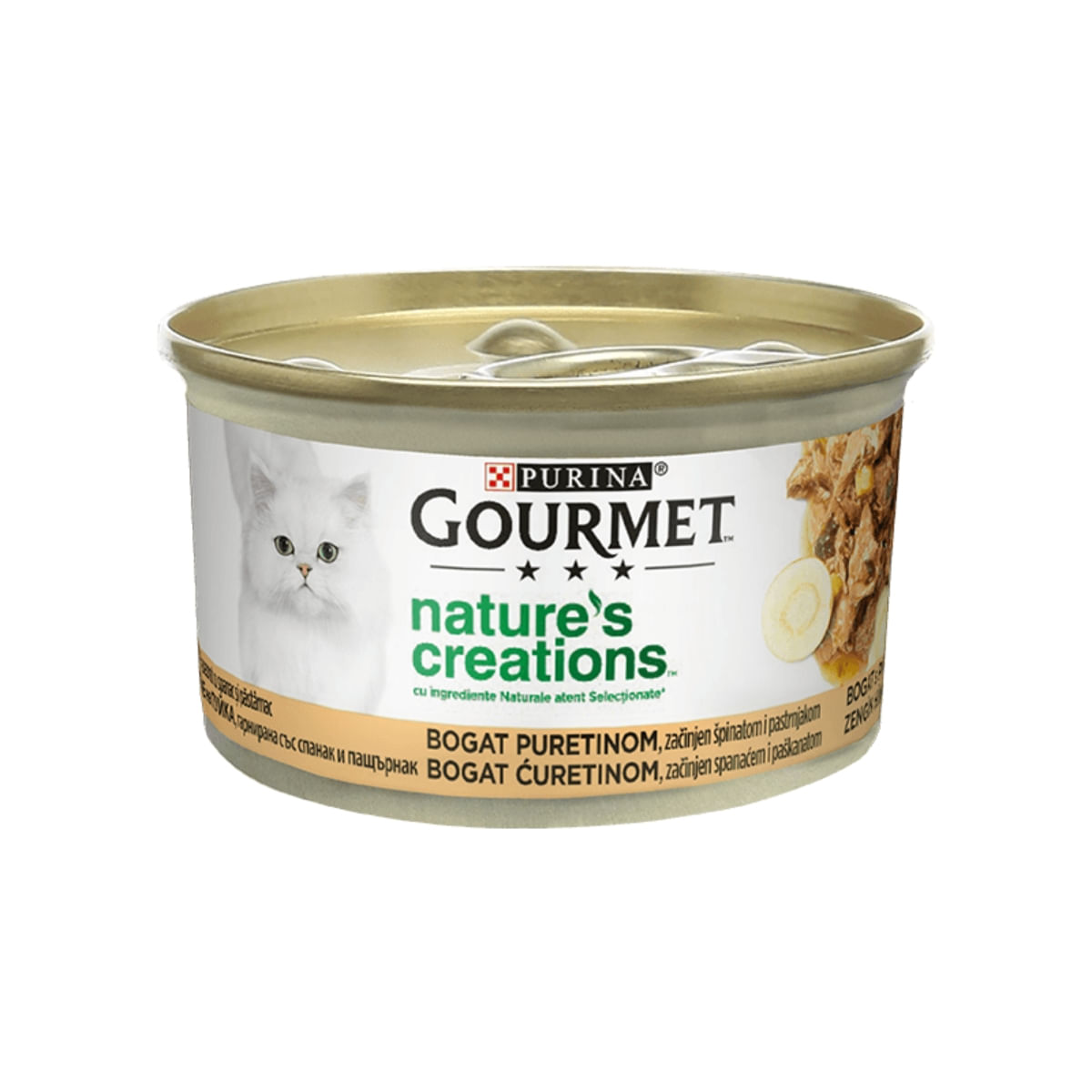CONSERVA GOURMET NATURE'S CREATION CURCAN 85GR