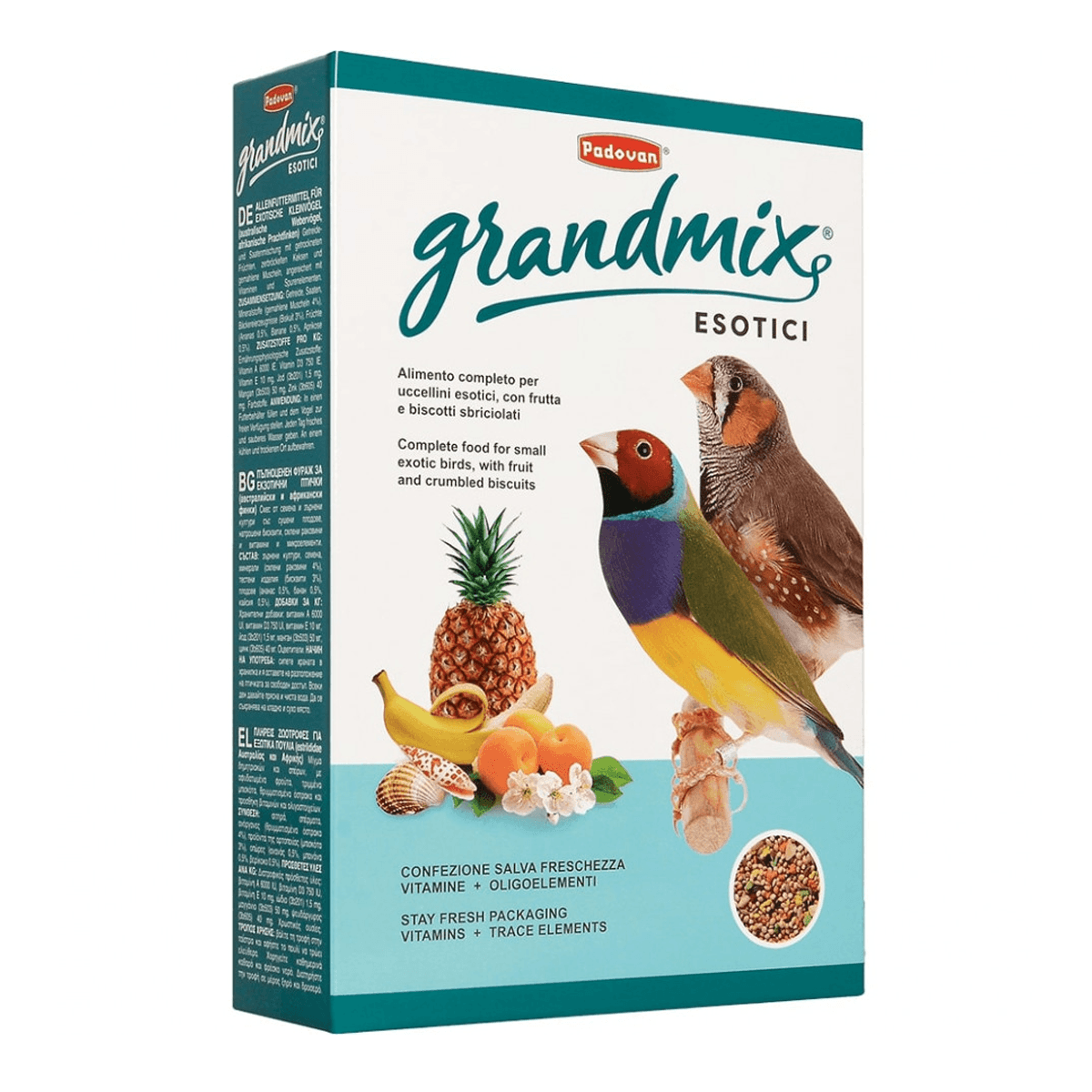 PADOVAN GRANDMIX ESOTICI PENTRU PASARI EXOTICE MICI 400GR
