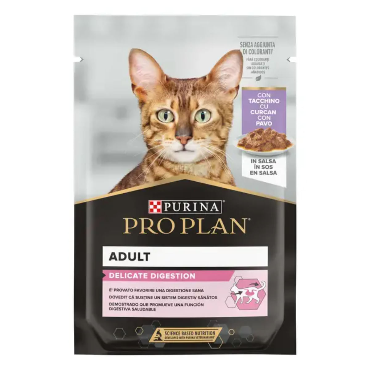 PLIC PISICA PURINA PRO PLAN ADULT DELICATE DIGESTION PESTE OCEANIC 85GR