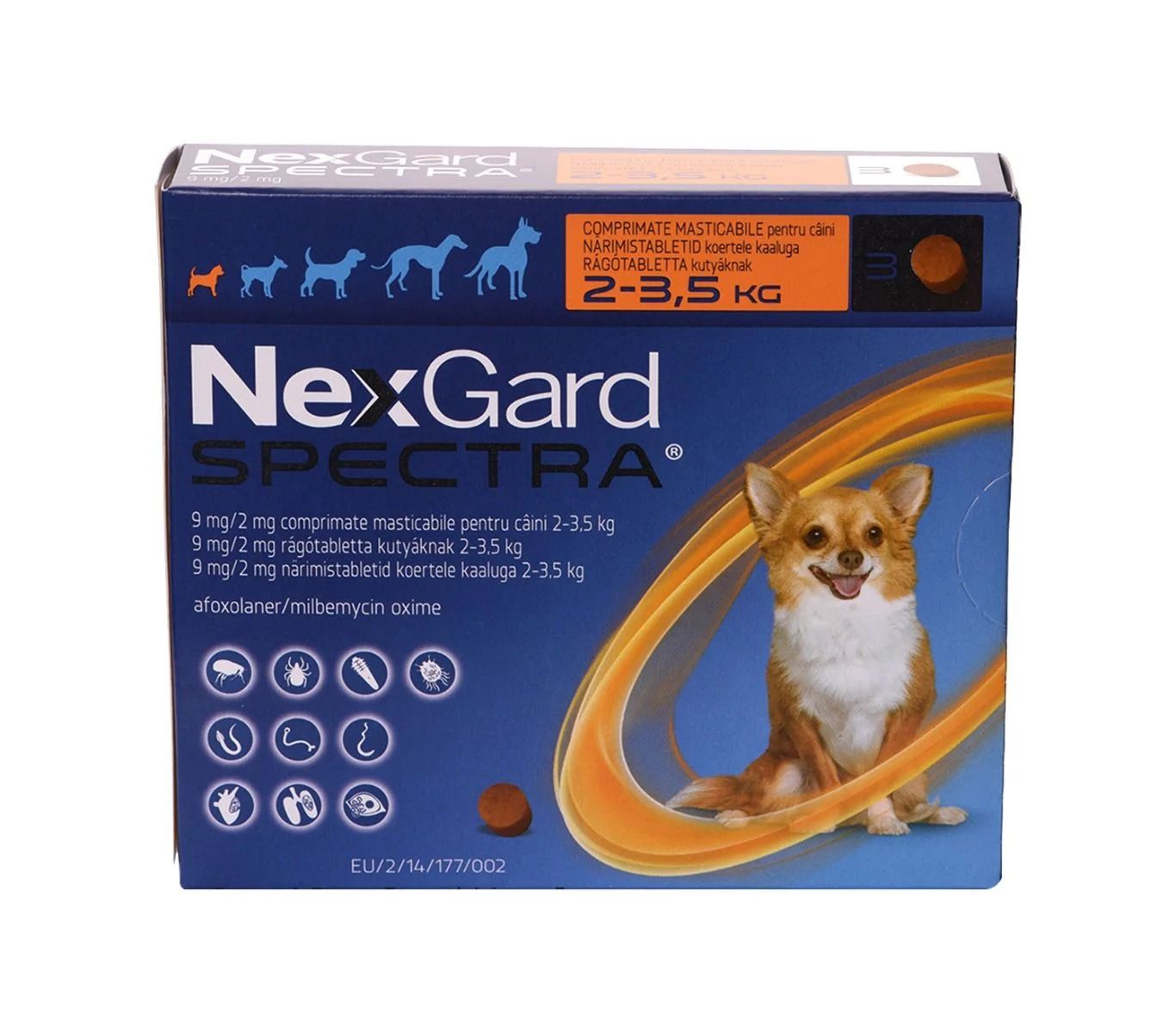 NEXGARD SPECTRA 1.35-3.5 KG