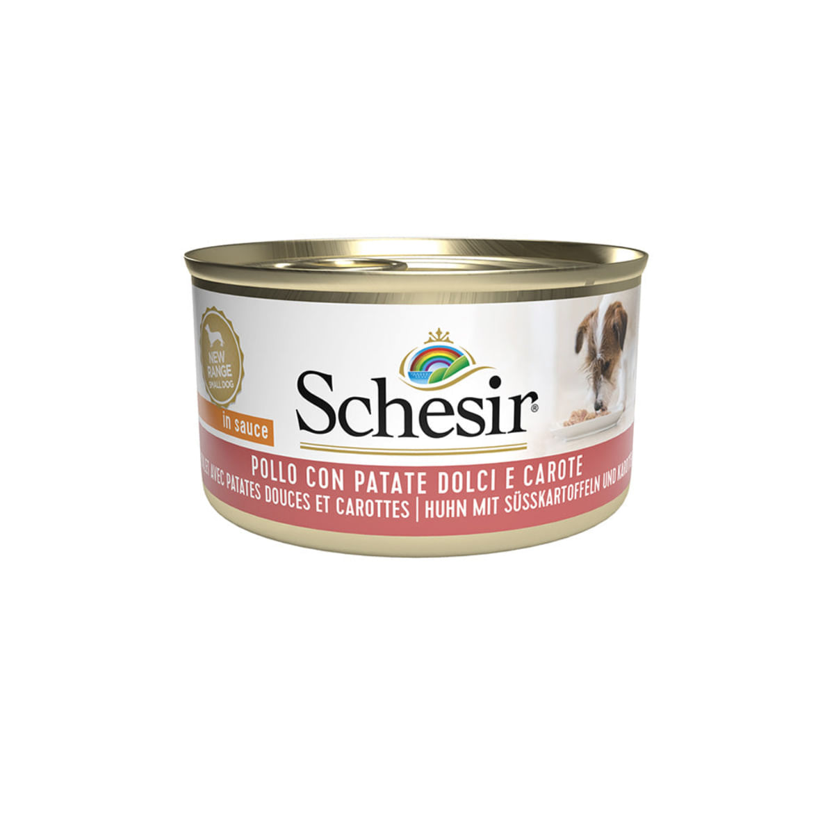 CONSERVA CAINE ADULT SMALL SCHESIR PUI/CARTOF DULCE/MORCOV 85G