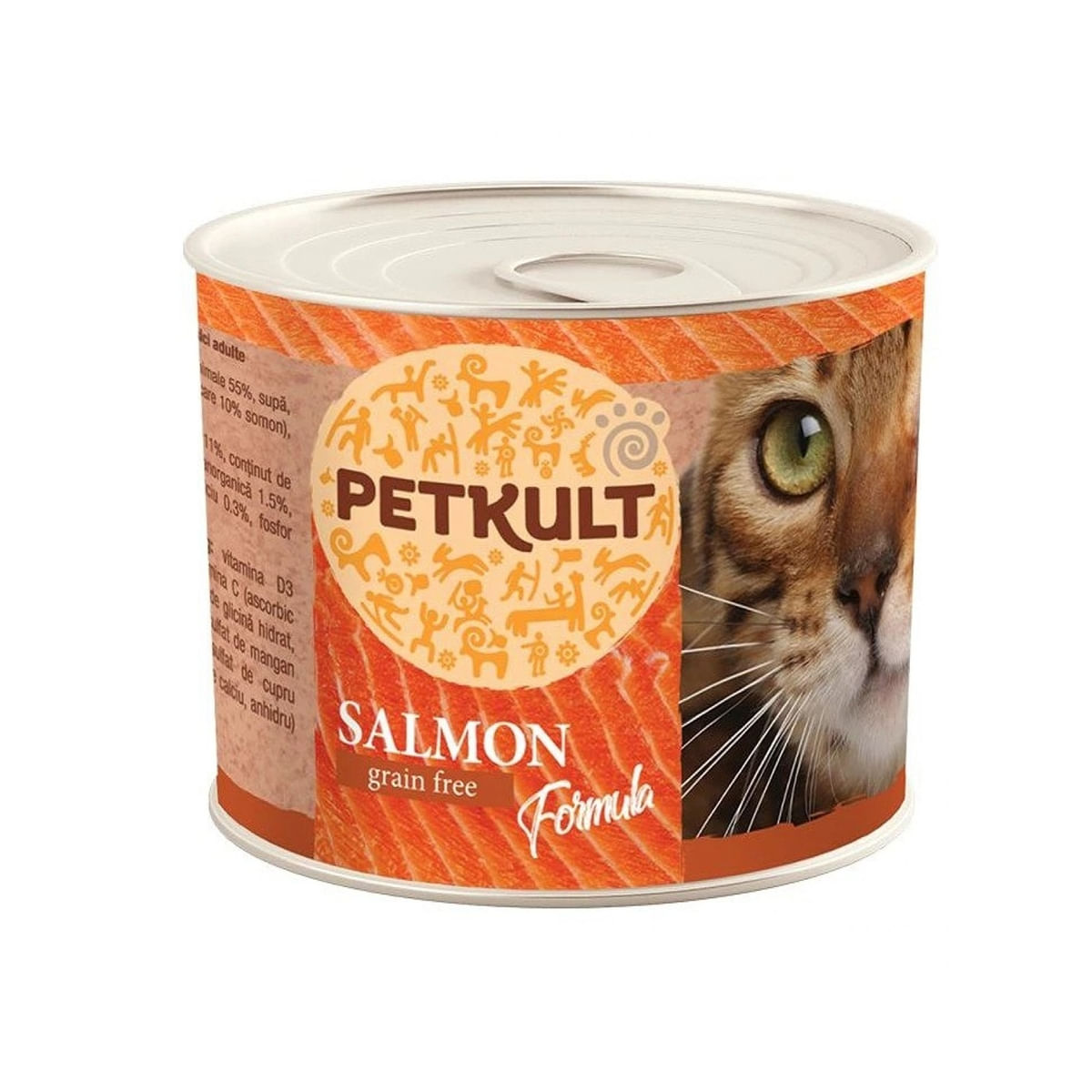 CONSERVA PISICA PETKULT SOMON 185G