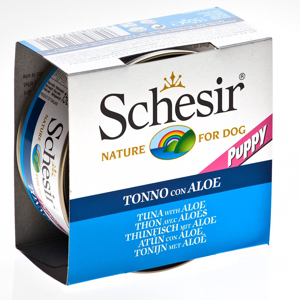 CONSERVA CAINE SCHESIR JUNIOR TON CU ALOE 150GR