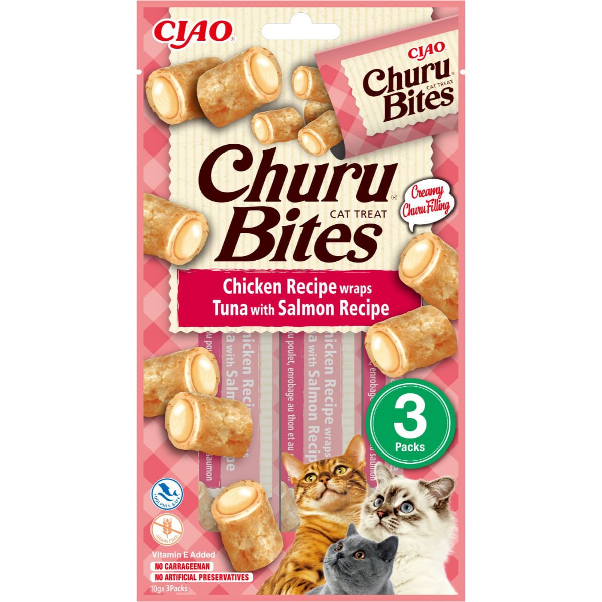 RECOMPENSA PISICA CIAO CHURU BITTES TON SI SOMON 3X10GR