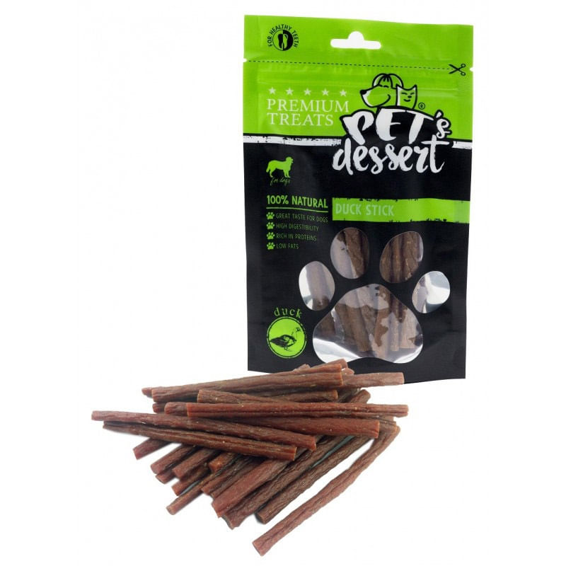RECOMPENSA CAINE PET'S DESSERT STICK RATA 80GR