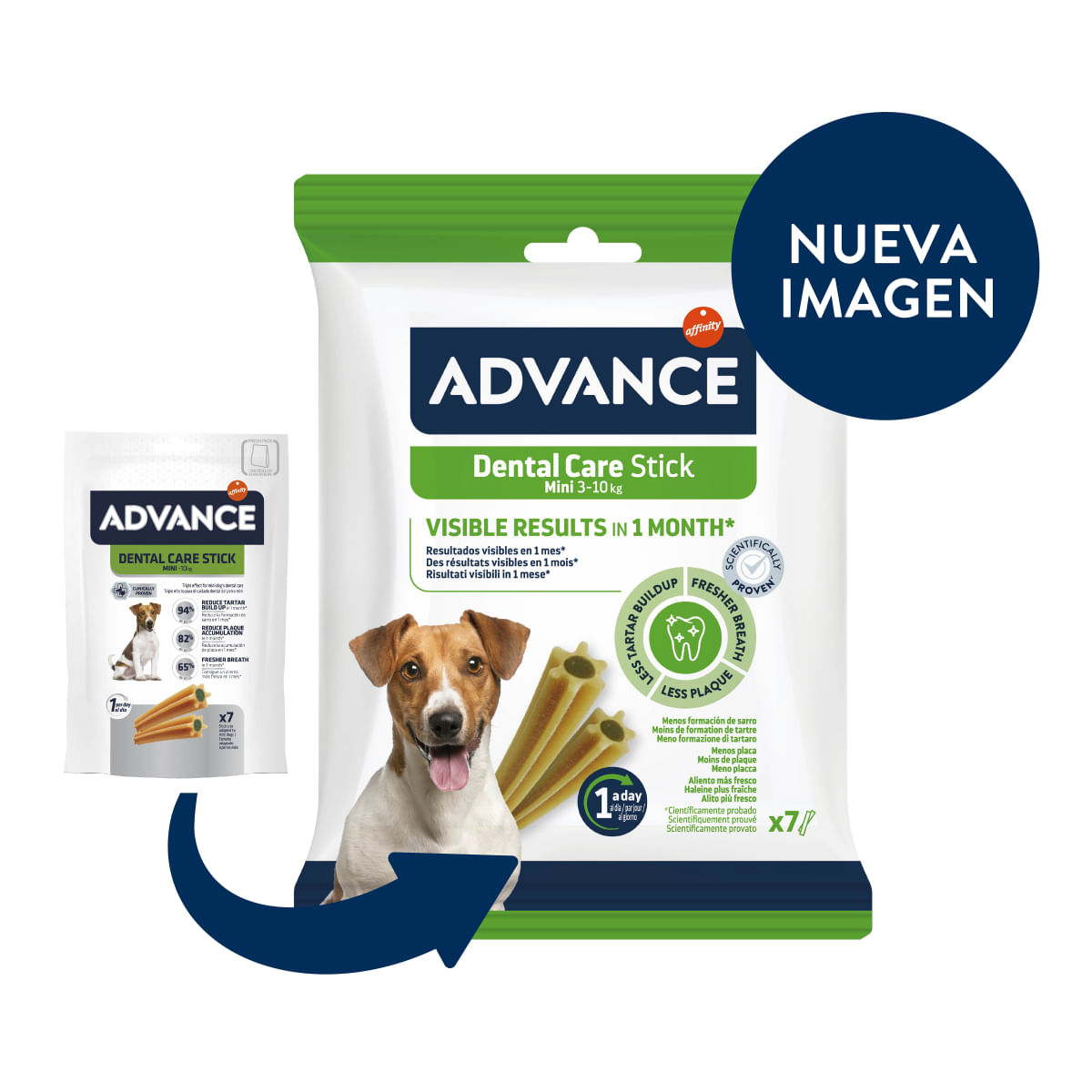 ADVANCE DENTAL CARE STICK MINI 90GR