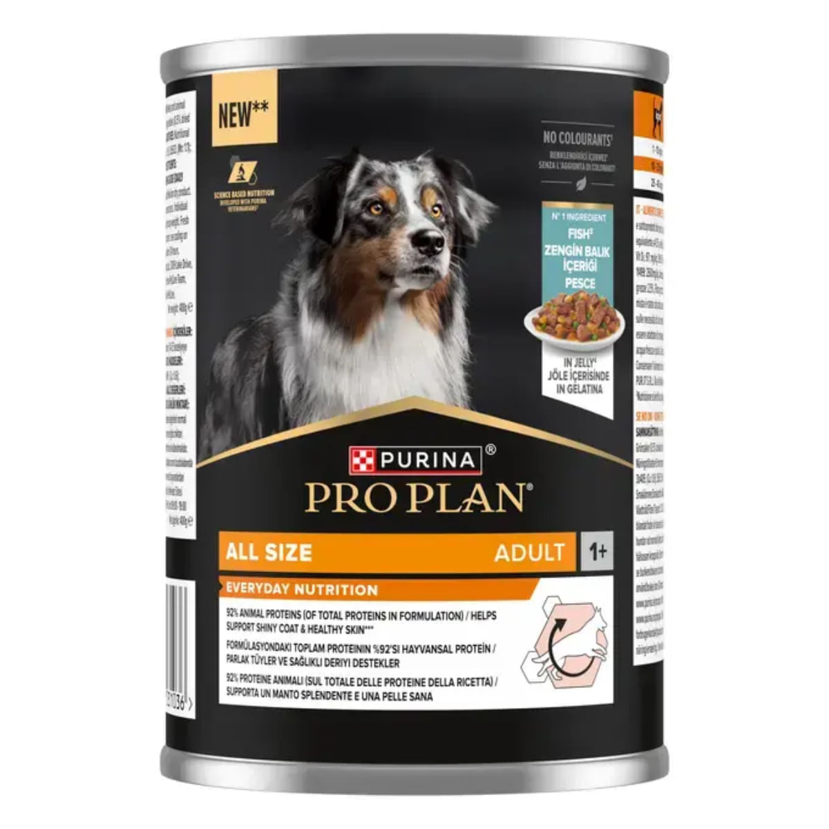 CONSERVA CAINE PURINA PRO PLAN ADULT PESTE IN JELLY 400GR