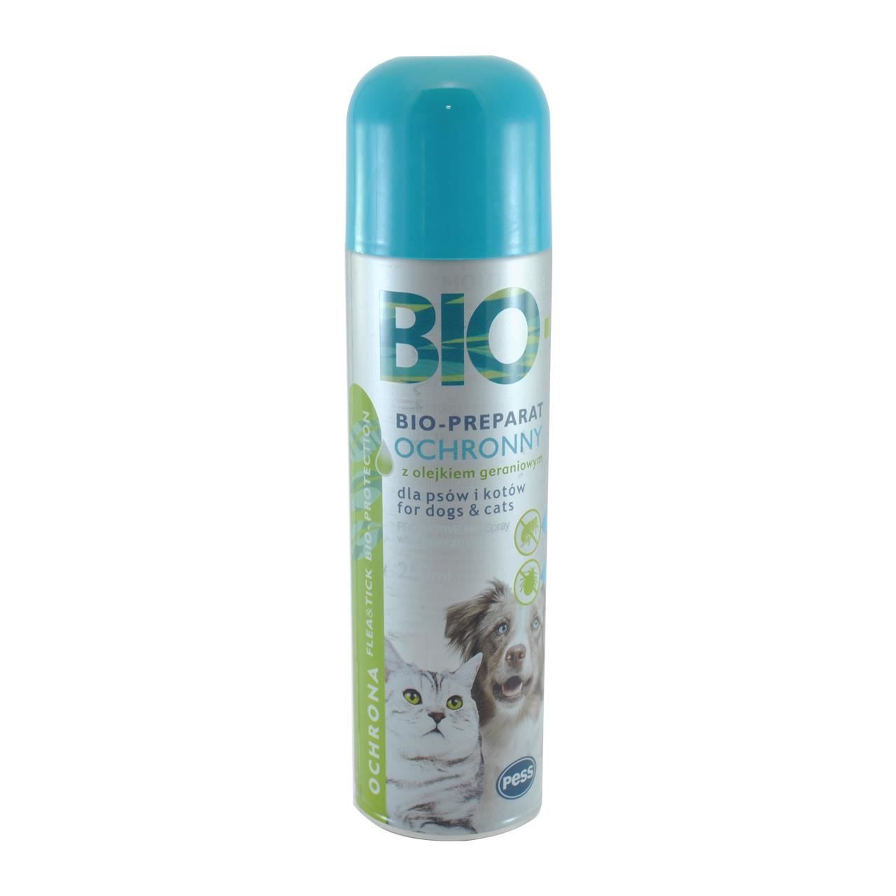 PESS BIO SPRAY ANTIPARAZITAR INGRIJIRE SI PROTECTIE CAINI SI PISICI 250ML