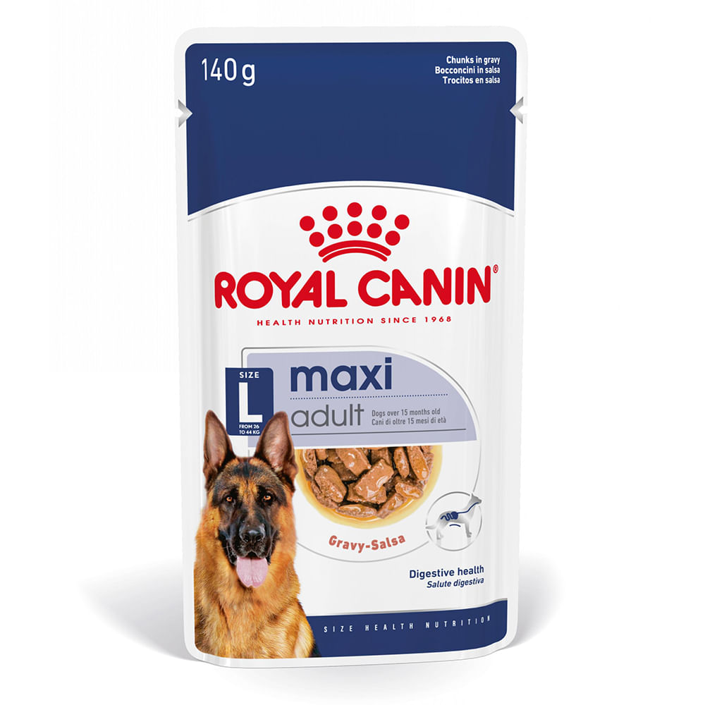 PLIC CAINE ROYAL CANIN MAXI ADULT L 140GR