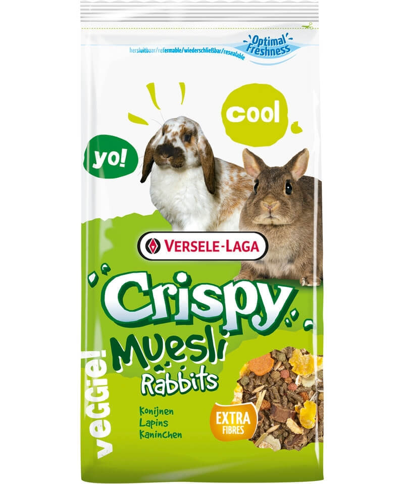 VERSELE LAGA CRISPY MUESLI IEPURI VEGGIE 1KG