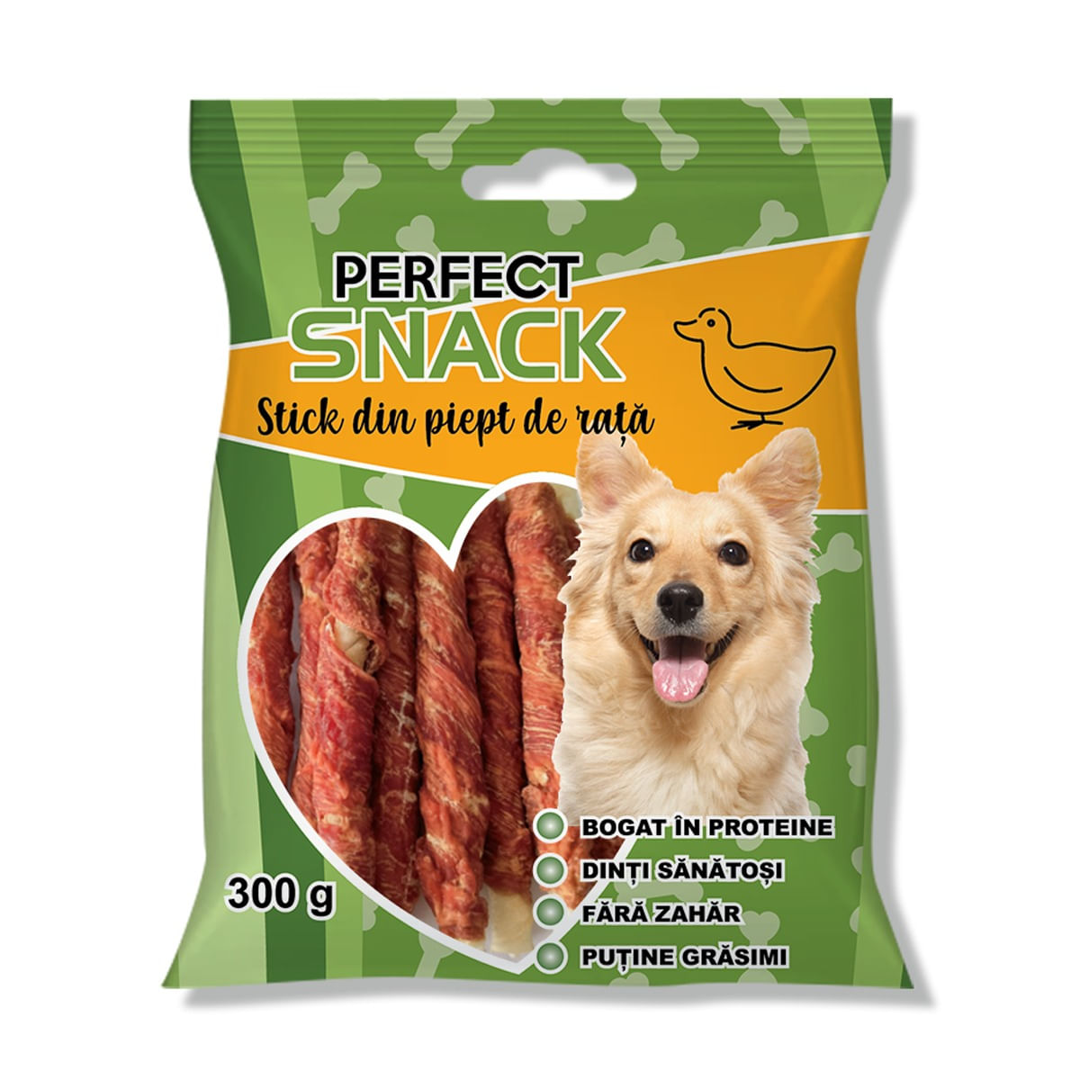 RECOMPENSA CAINE PERFECT SNACK STICK DIN PIEPT DE RATA 80GR