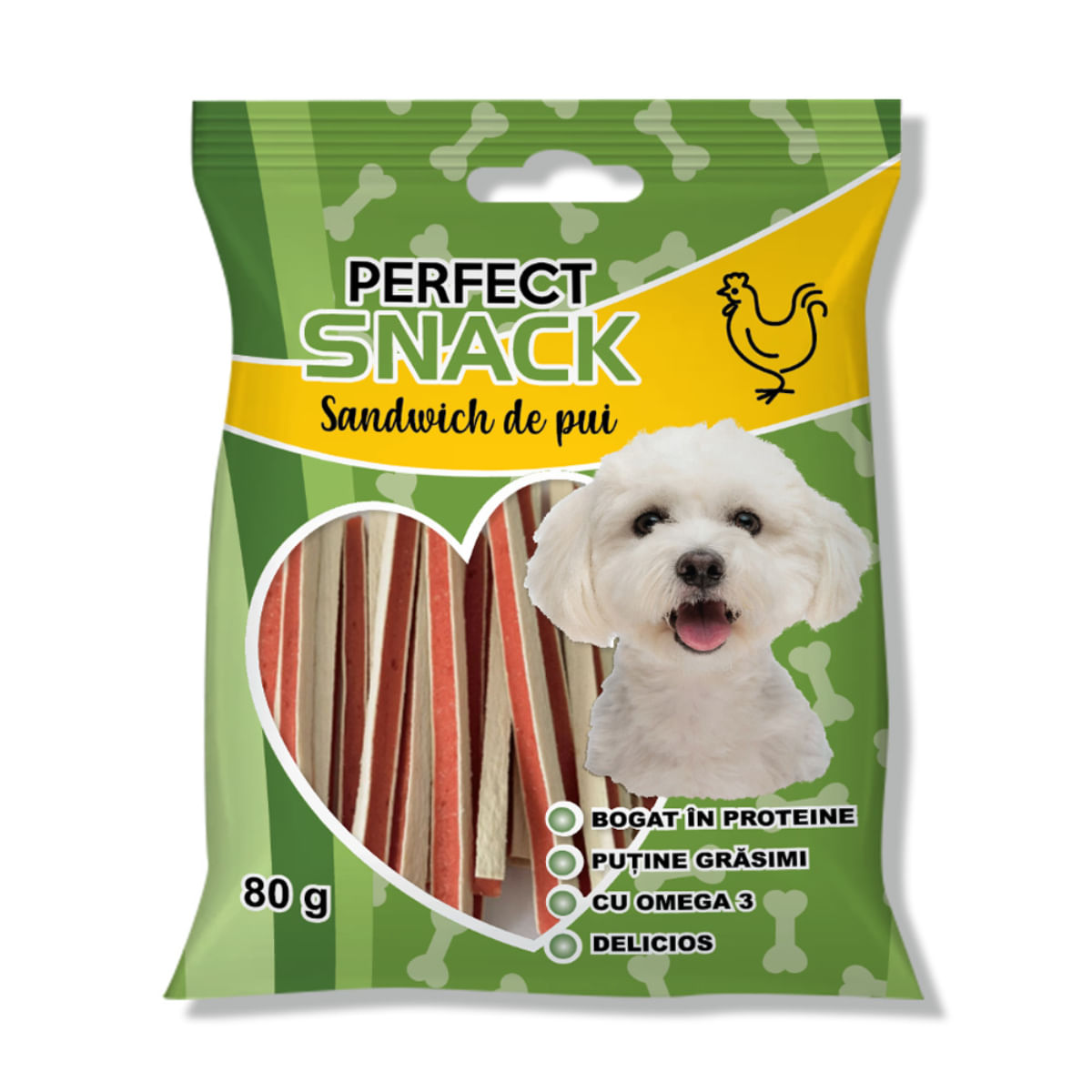 RECOMPENSA CAINE PERFECT SNACK SANDWICH DE PUI 80GR