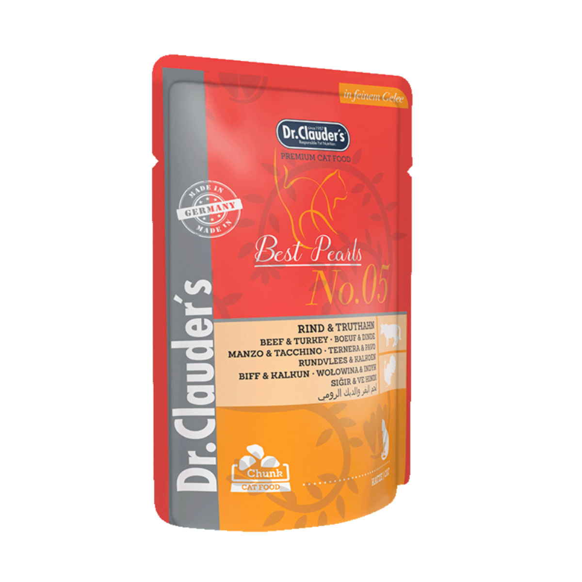 PLIC PISICA DR. CLAUDER'S VITA SI CURCAN 100GR