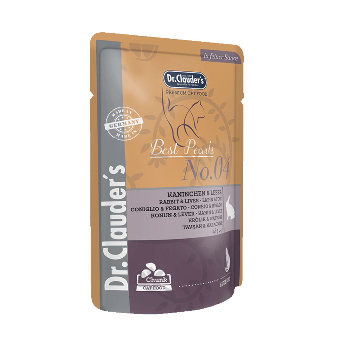 PLIC PISICA DR. CLAUDER'S IEPURE SI FICAT 100GR
