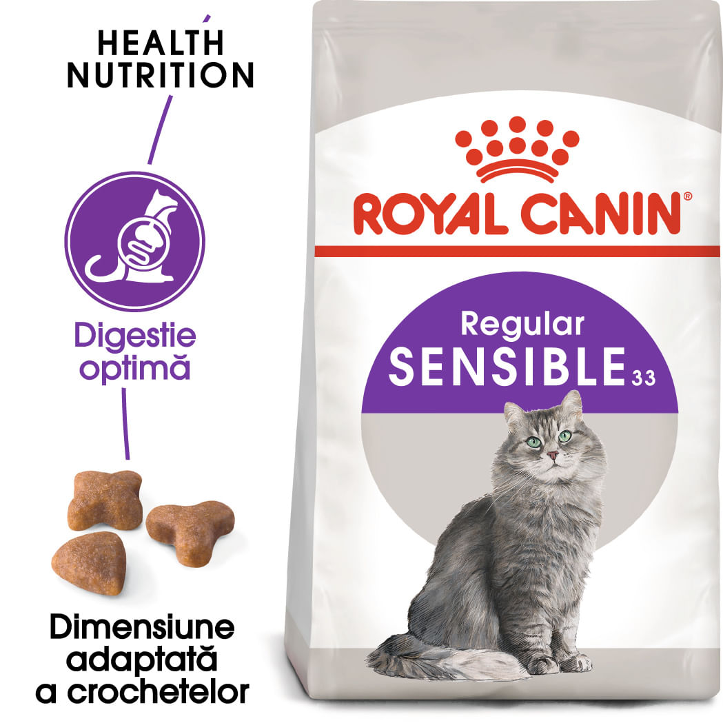 HRANA PISICA ROYAL CANIN ADULT REGULAR SENSIBLE 10KG