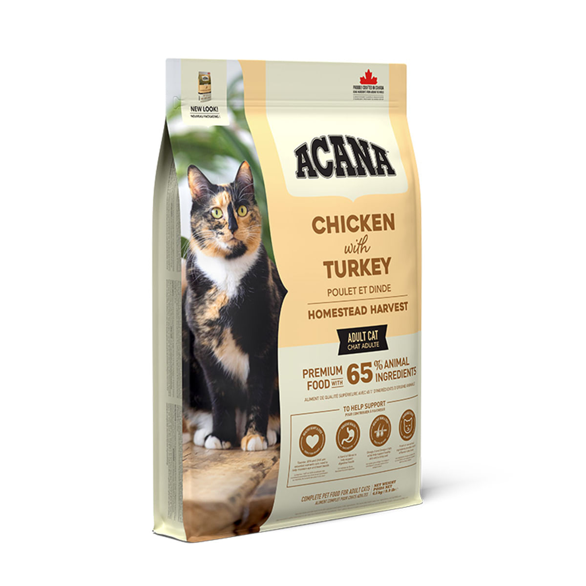 HRANA PISICA ACANA ADUL CAT PUI SI CURCAN 4.5KG