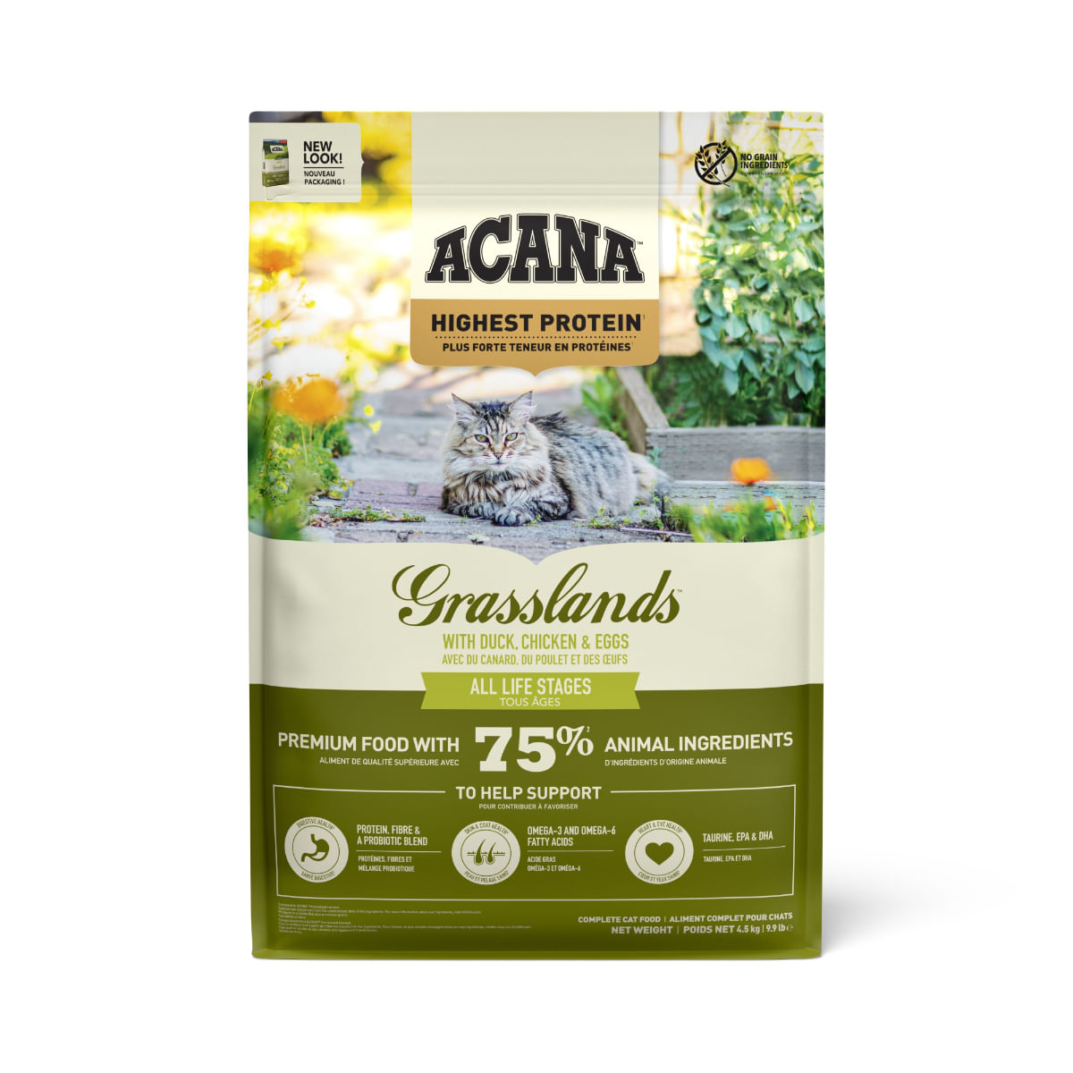 HRANA PISICA ACANA GRASSLANDS RATA PUI OUA 4.5KG