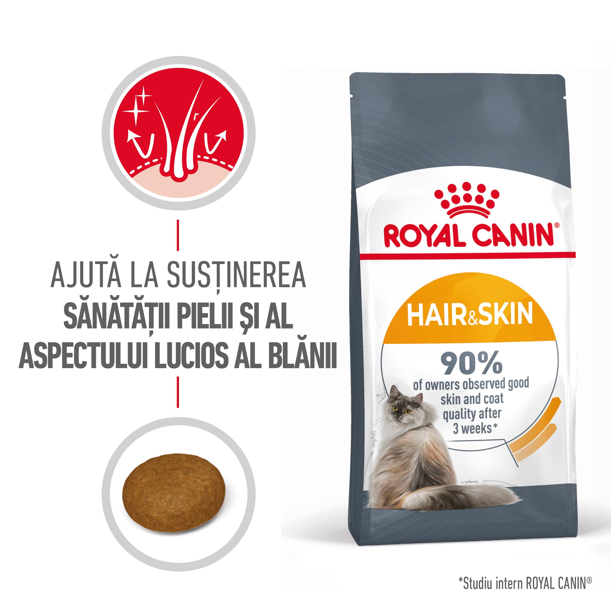 HRANA PISICA ROYAL CANIN HAIR AND SKIN CARE 10KG