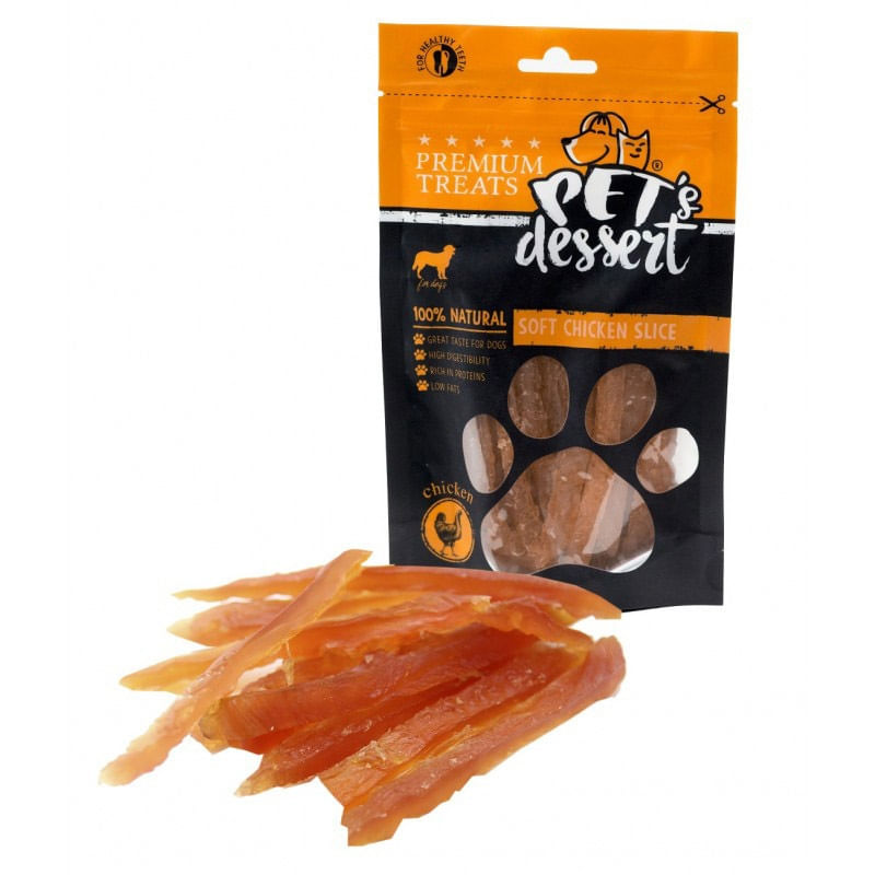 LSC-02   PET'S DESSERT SOFT CHICKEN SLICE