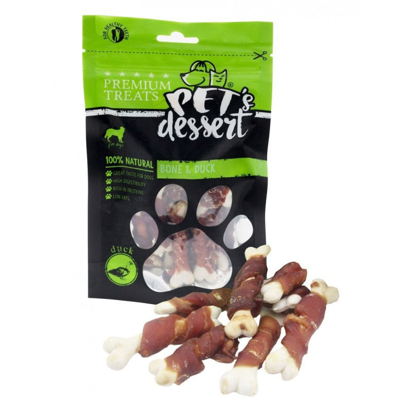 RECOMPENSA CAINE PET'S DESSERT OASE & RATA 80GR