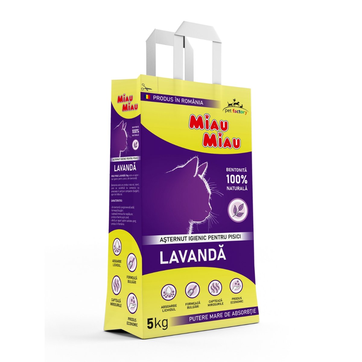 ASTERNUT IGIENIC MIAU MIAU LAVANDA 6KG.