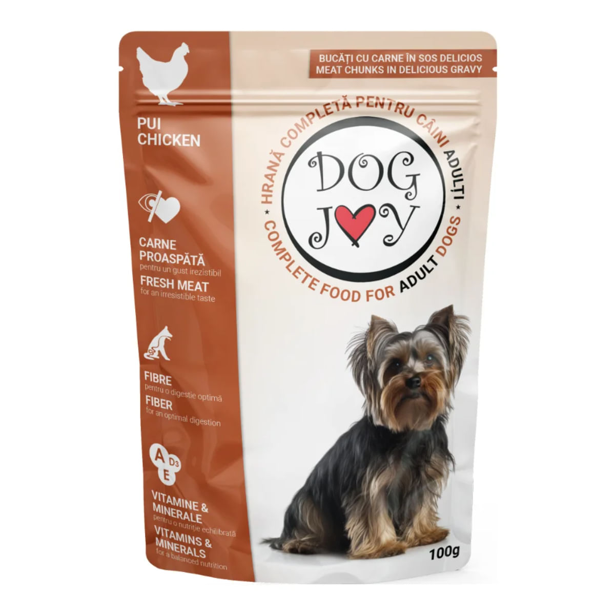 DOG JOY ADULT PUI, PLIC 100G