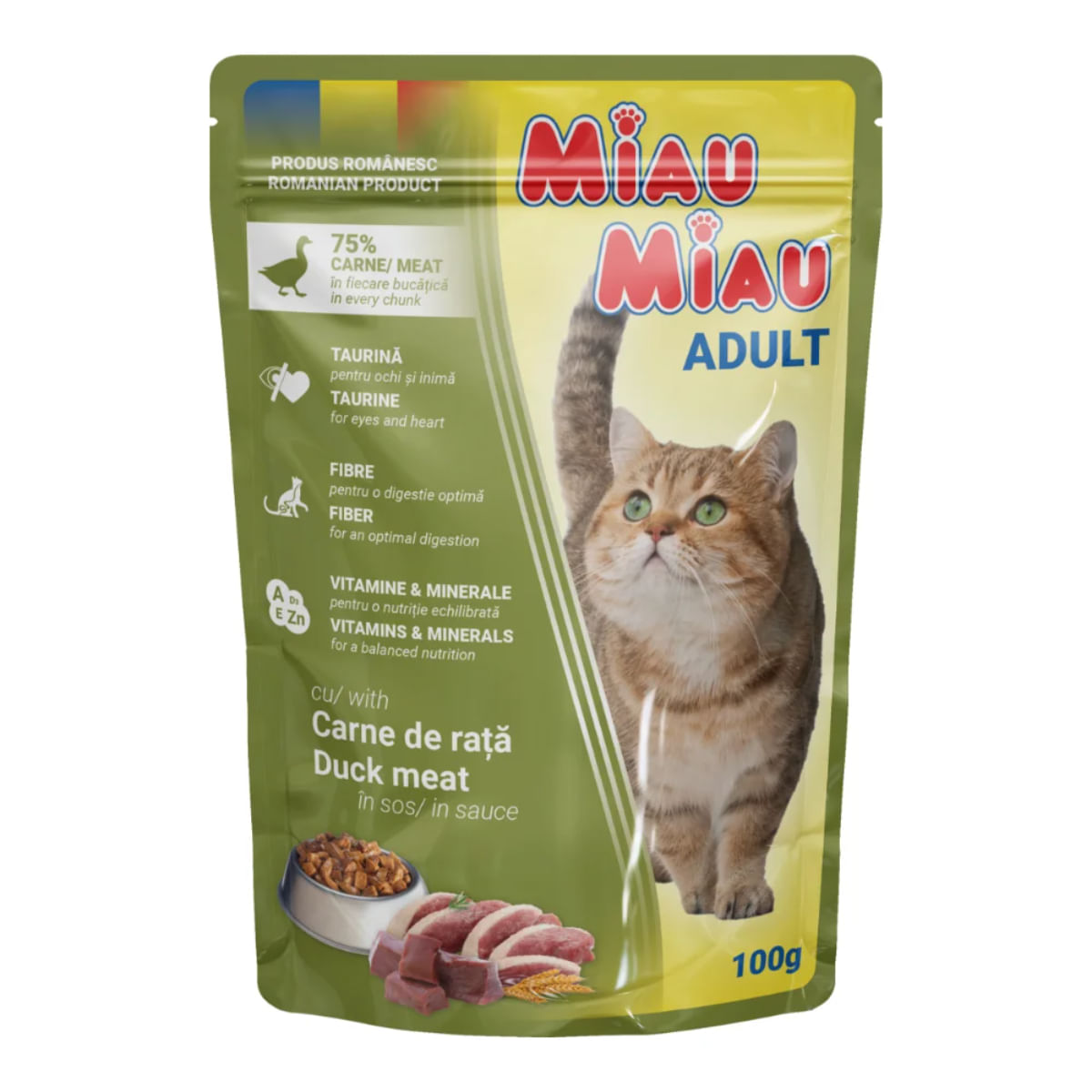 MIAU MIAU RATA IN SOS, PLIC 100G
