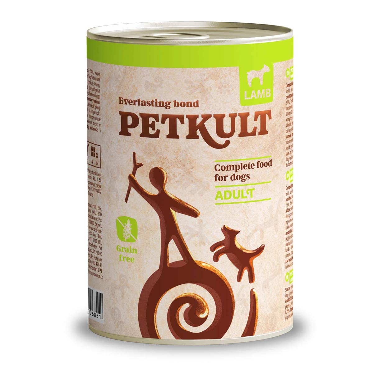 CONSERVA CAINE PETKULT ADULT MIEL 400GR
