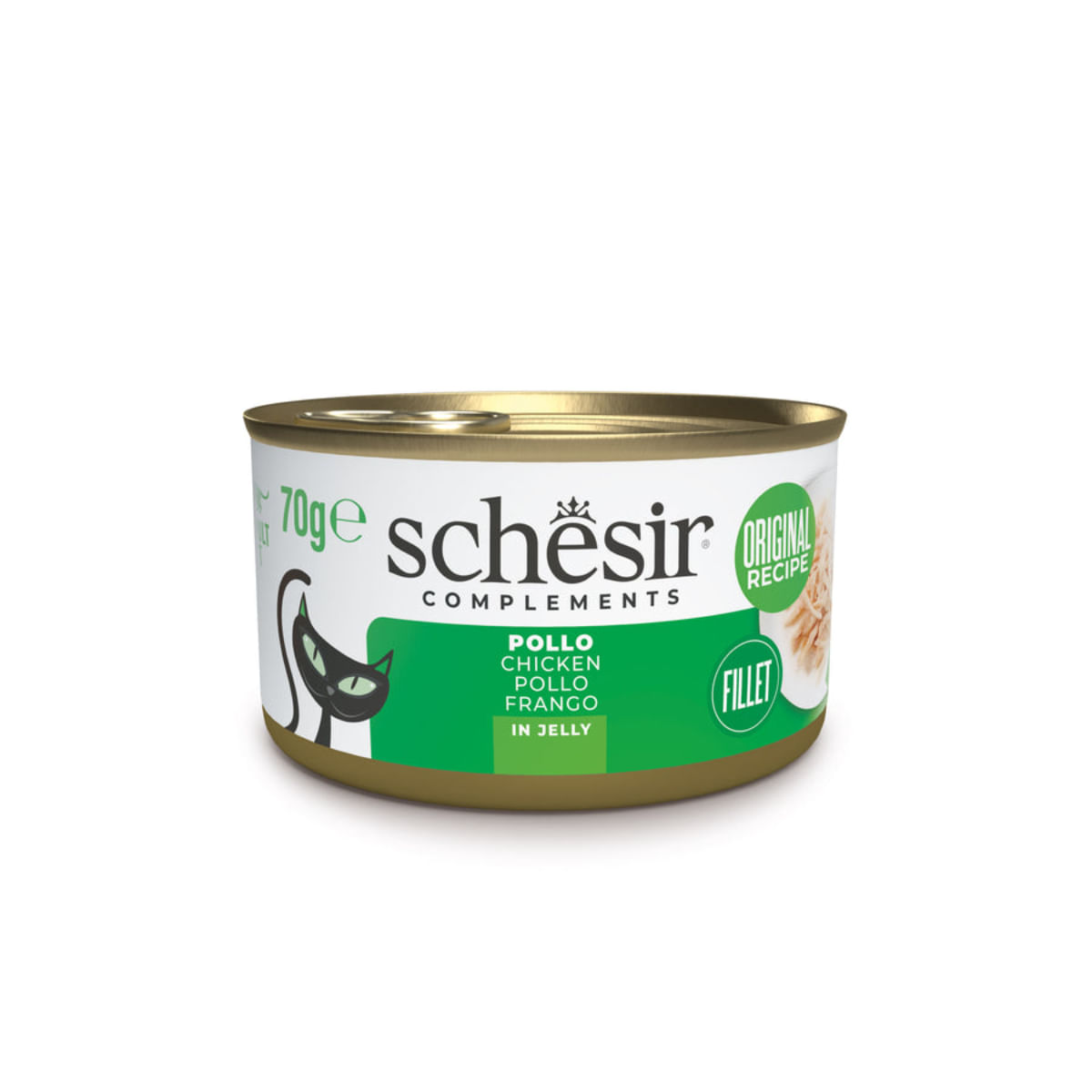 CONSERVA PISICA SCHESIR PUI IN GELATINA IN JELLY 70GR