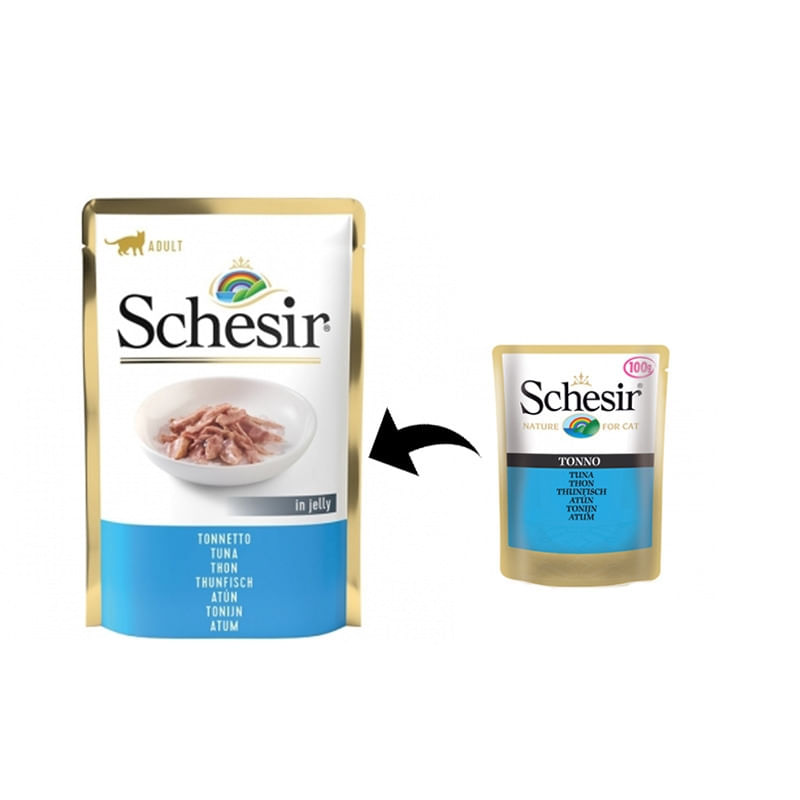 PLIC PISICA SCHESIR TON IN JELLY 85GR