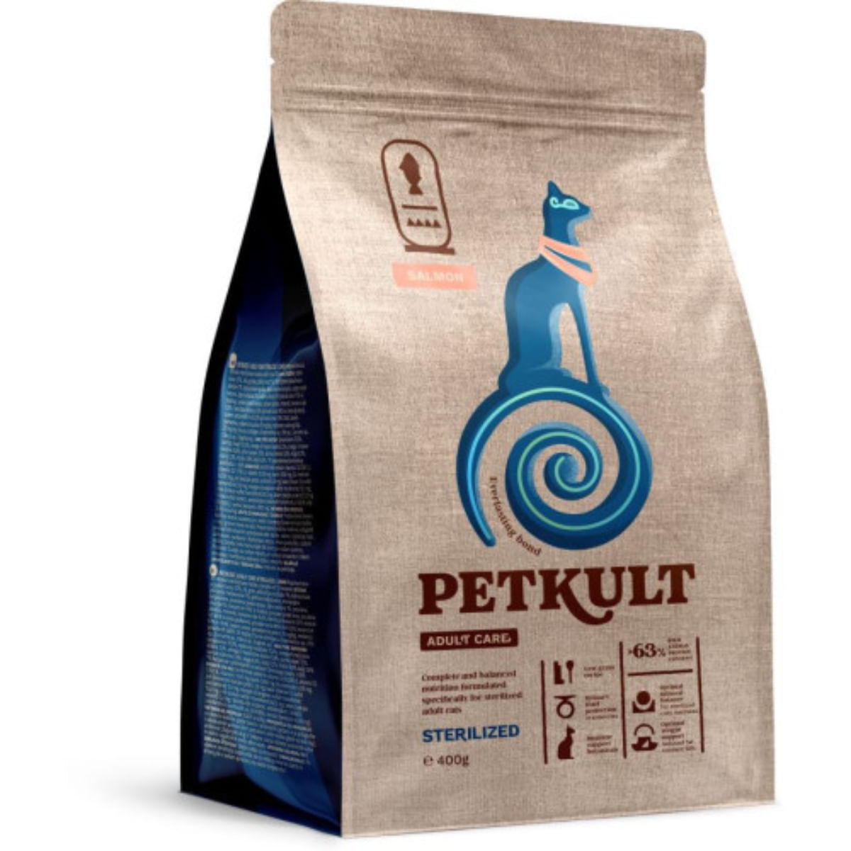 HRANA PISICA PETKULT STERILIZAT ADULT SOMON 7KG