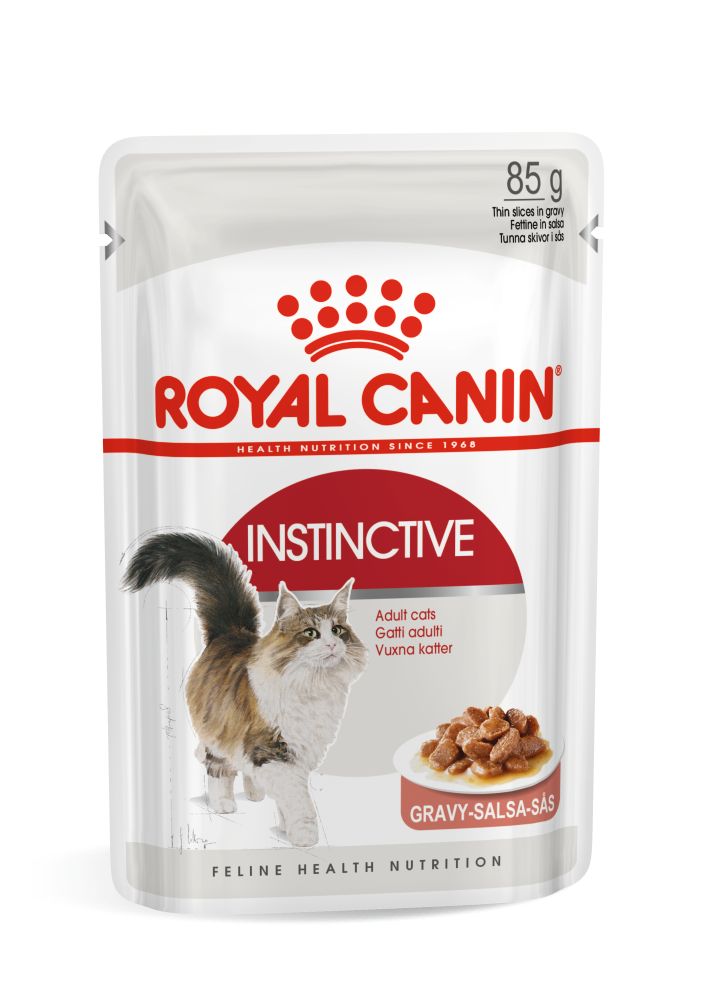 PLIC PISICA ROYAL CANIN INSTINCTIVE ADULT CATS IN GRAVY 85GR