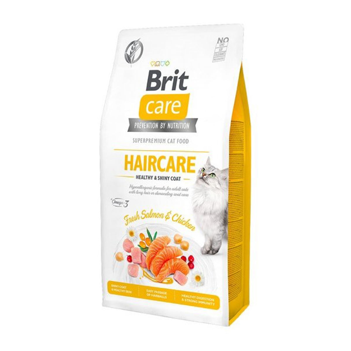 BRIT CARE CAT GF HAIRCARE HEALTHY & SHINY COAT 2 KG
