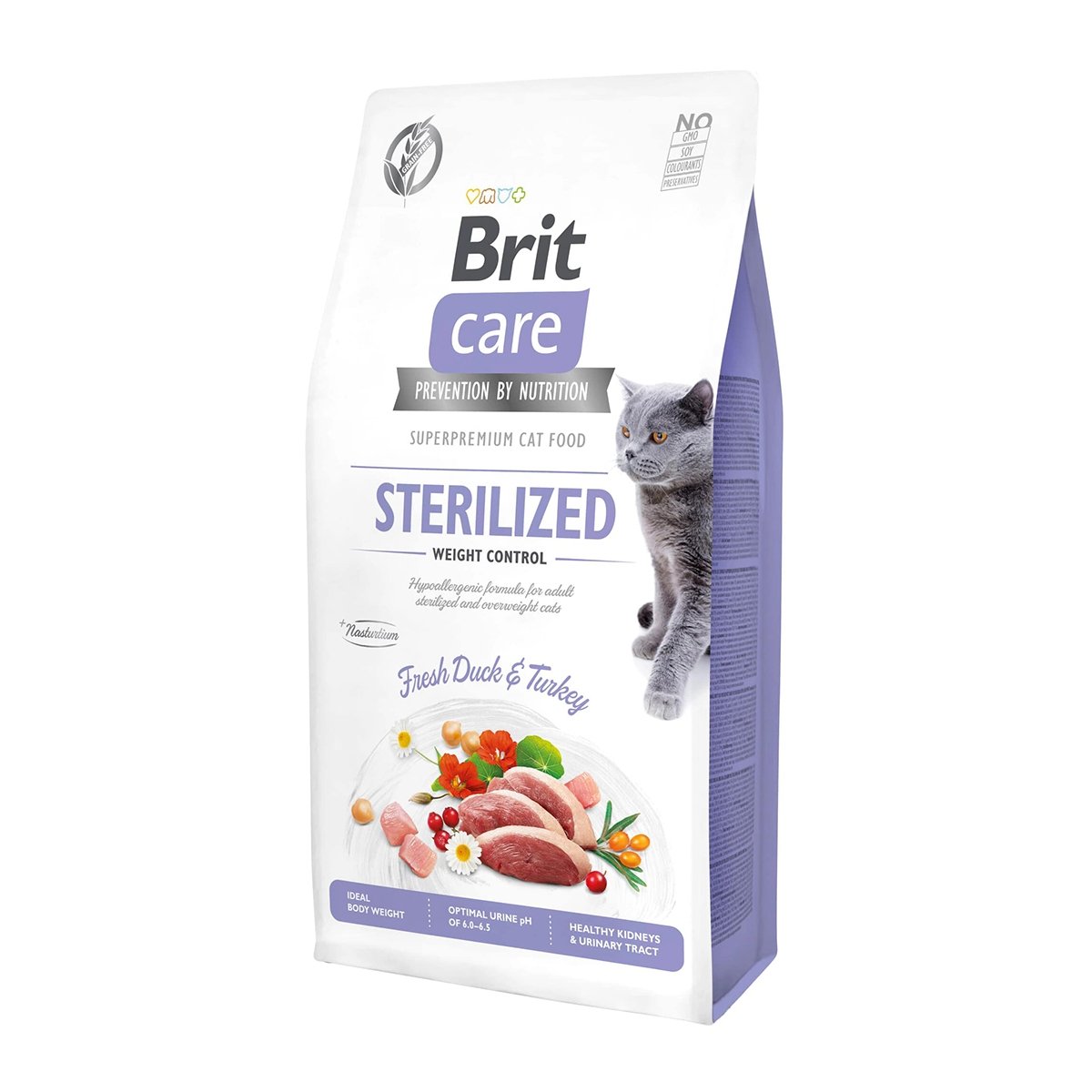BRIT CARE CAT GF STERILIZED WEIGHT CONTROL 2 KG